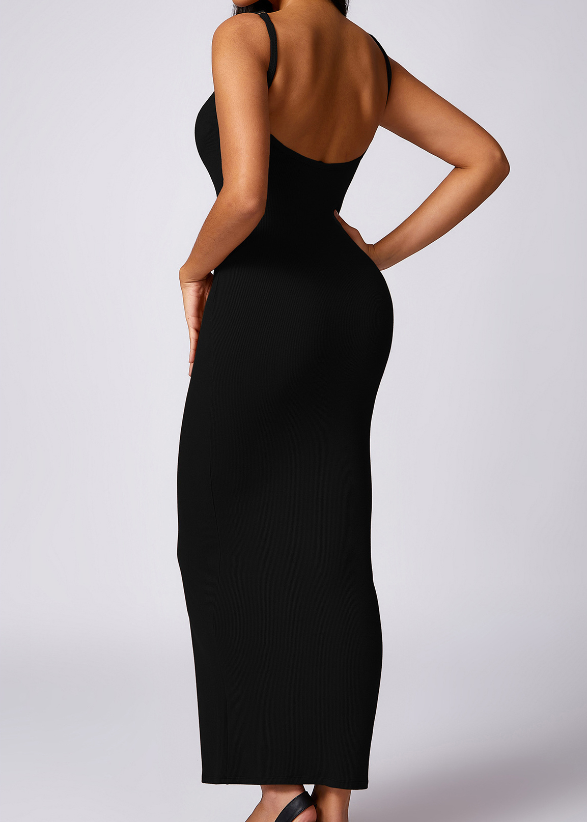 Customized Slim package hip dress threaded