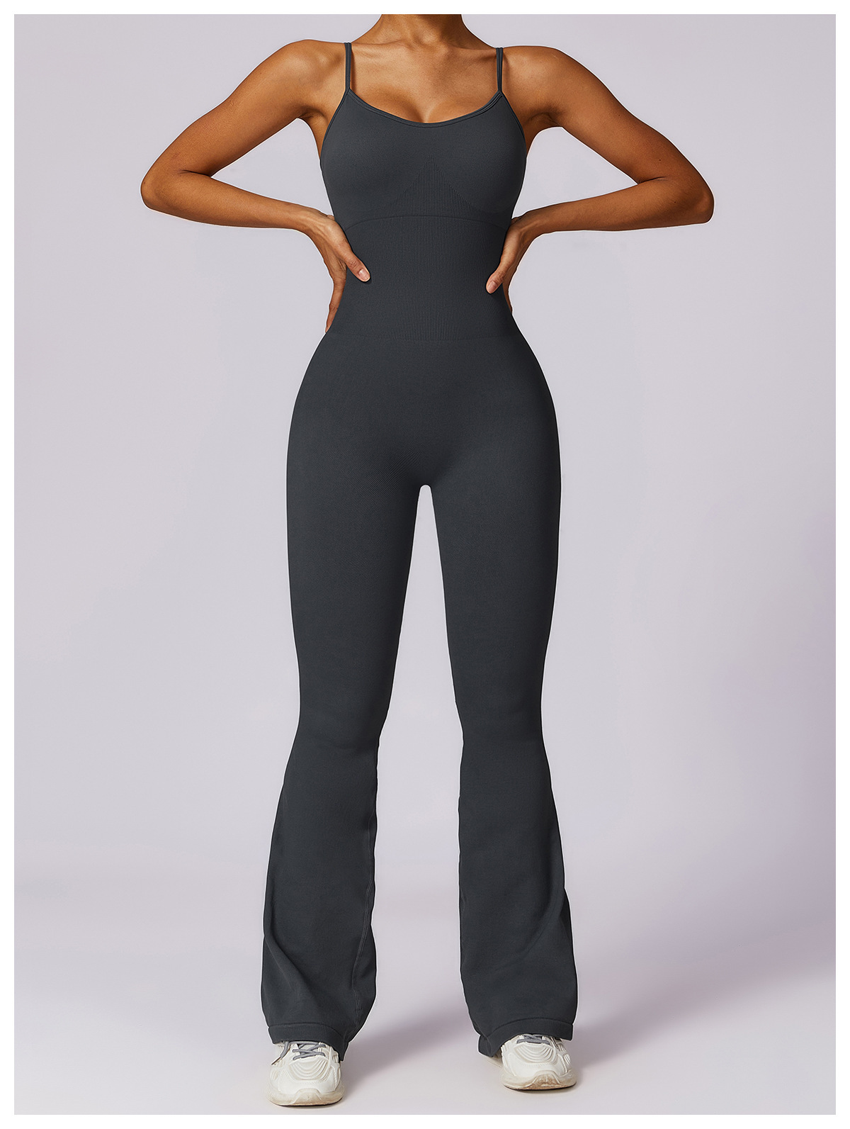 Customized seamless Casual flared jumpsuit
