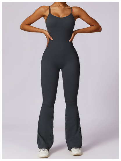 Customized seamless Casual flared jumpsuit