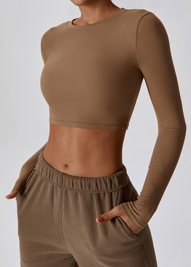 Customized Casual Running Athletic T-Shirt Long Sleeve Fitness Apparel