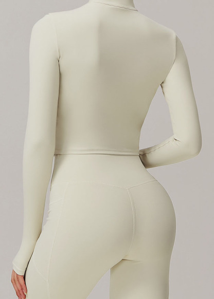 Customized Tight long sleeve yoga jacket