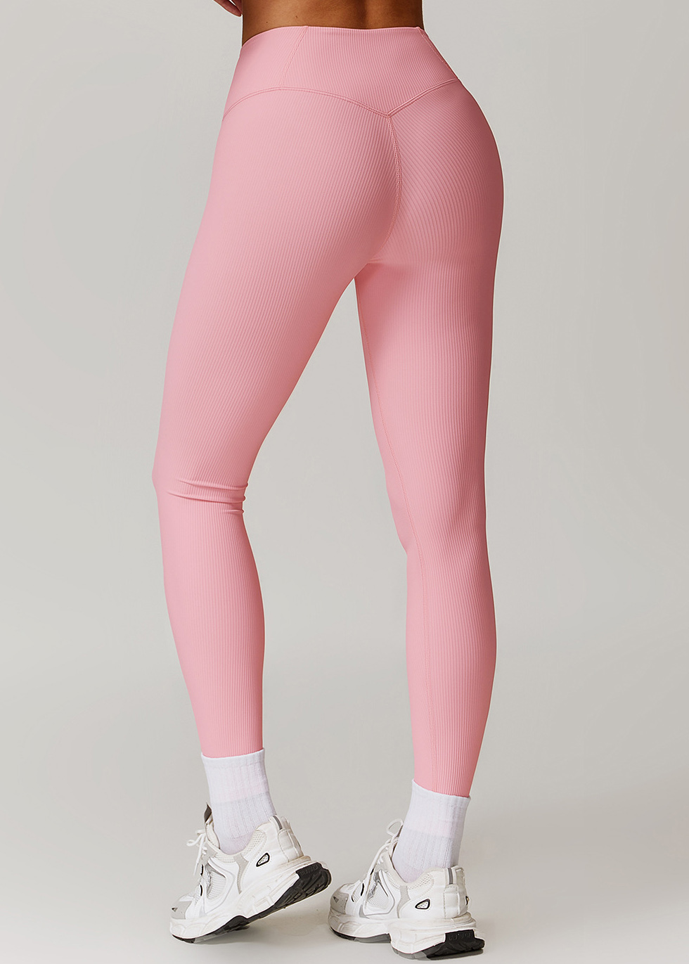 Customized Threaded hip-lifting high-waisted yoga pants
