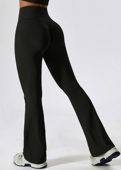 Customized Skinny and Hip Lifting Yoga Flared Pants