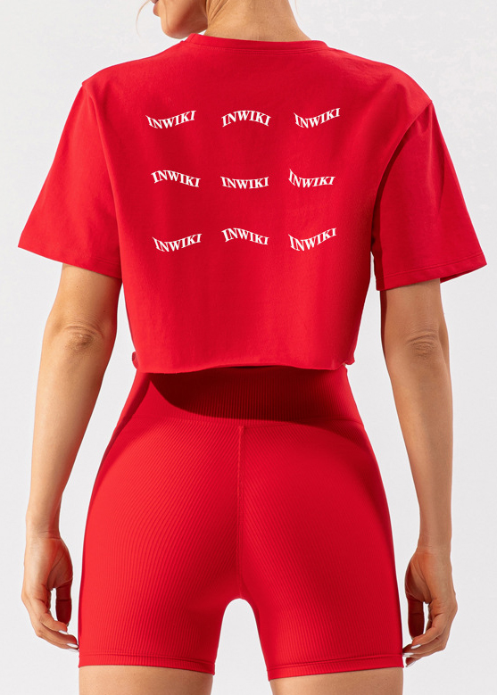 Customized Casual Sports Short Sleeve Yoga Wear