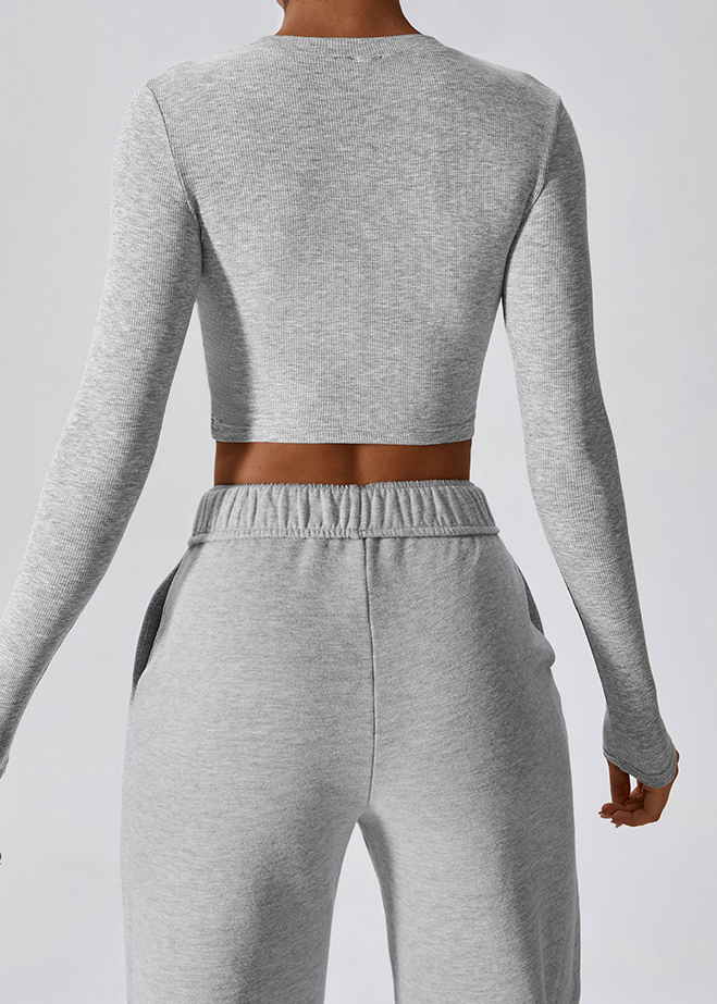 Customized Casual Running Athletic T-Shirt Long Sleeve Fitness Apparel