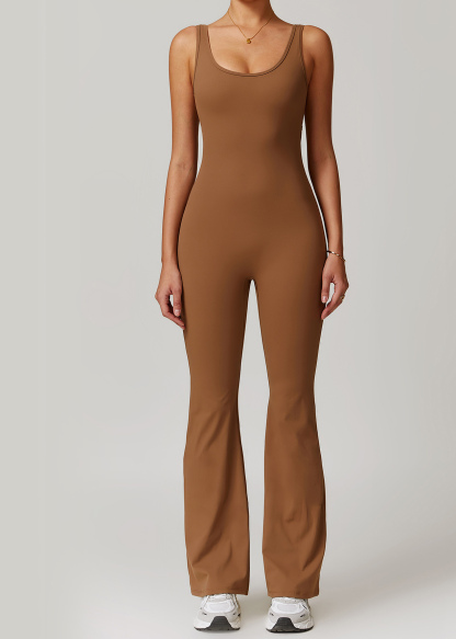 Customized Hollow back yoga jumpsuit