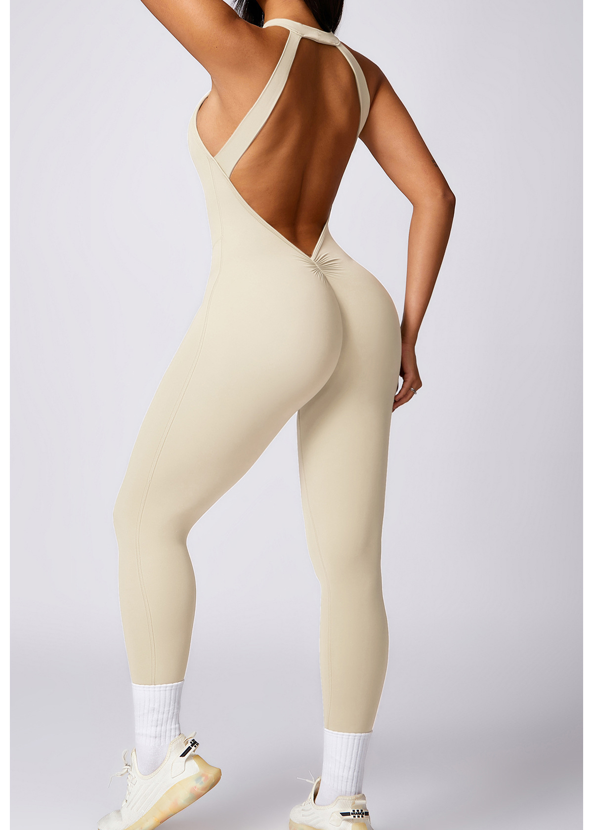 Customized Hip Lift Back One-piece Yoga Wear
