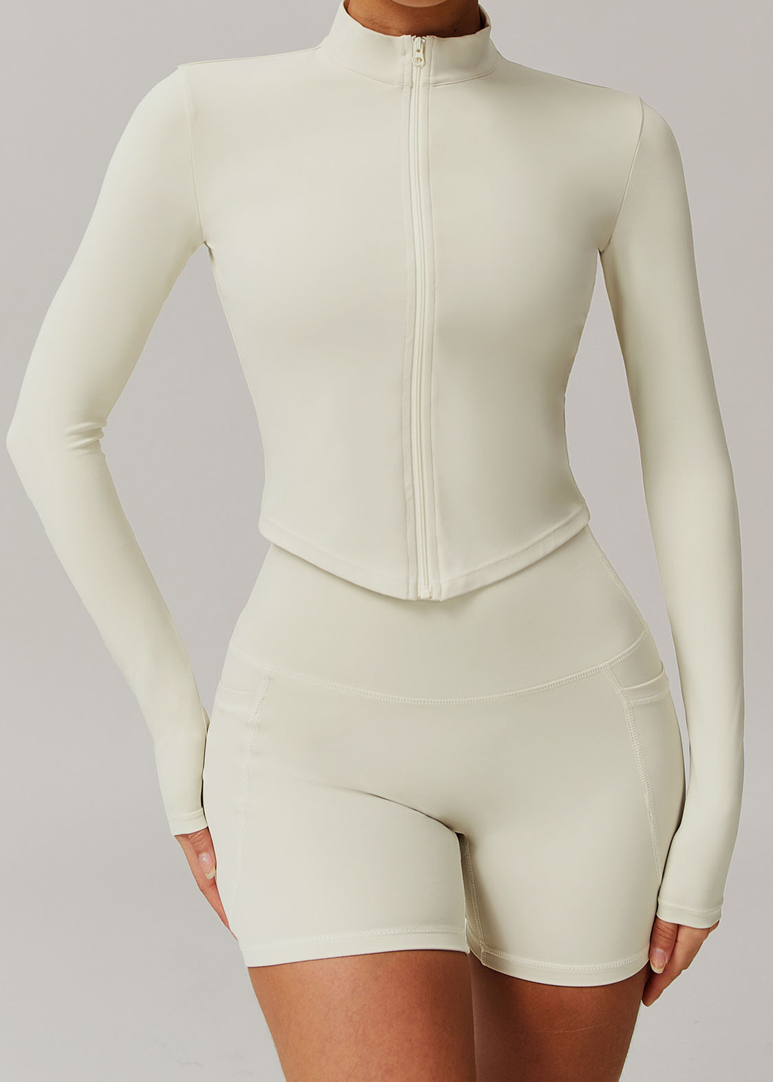 Customized Tight long sleeve yoga jacket