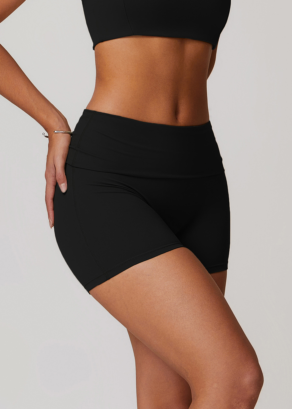 Customized Outer Folded Fitness Pants