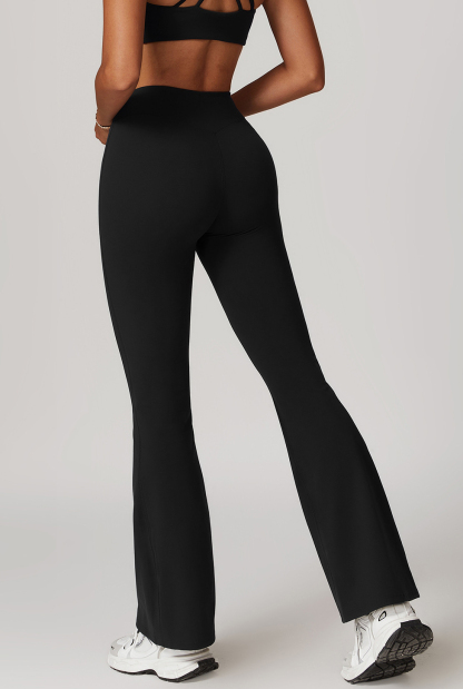 Customized  cross high waist yoga pants