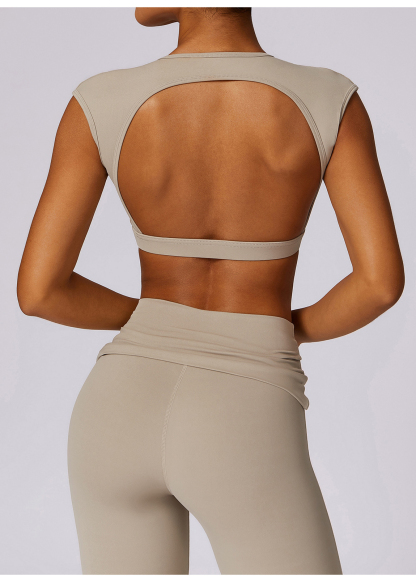 Customized Tight Yoga Tank Top Quick Dry Sports Underwear