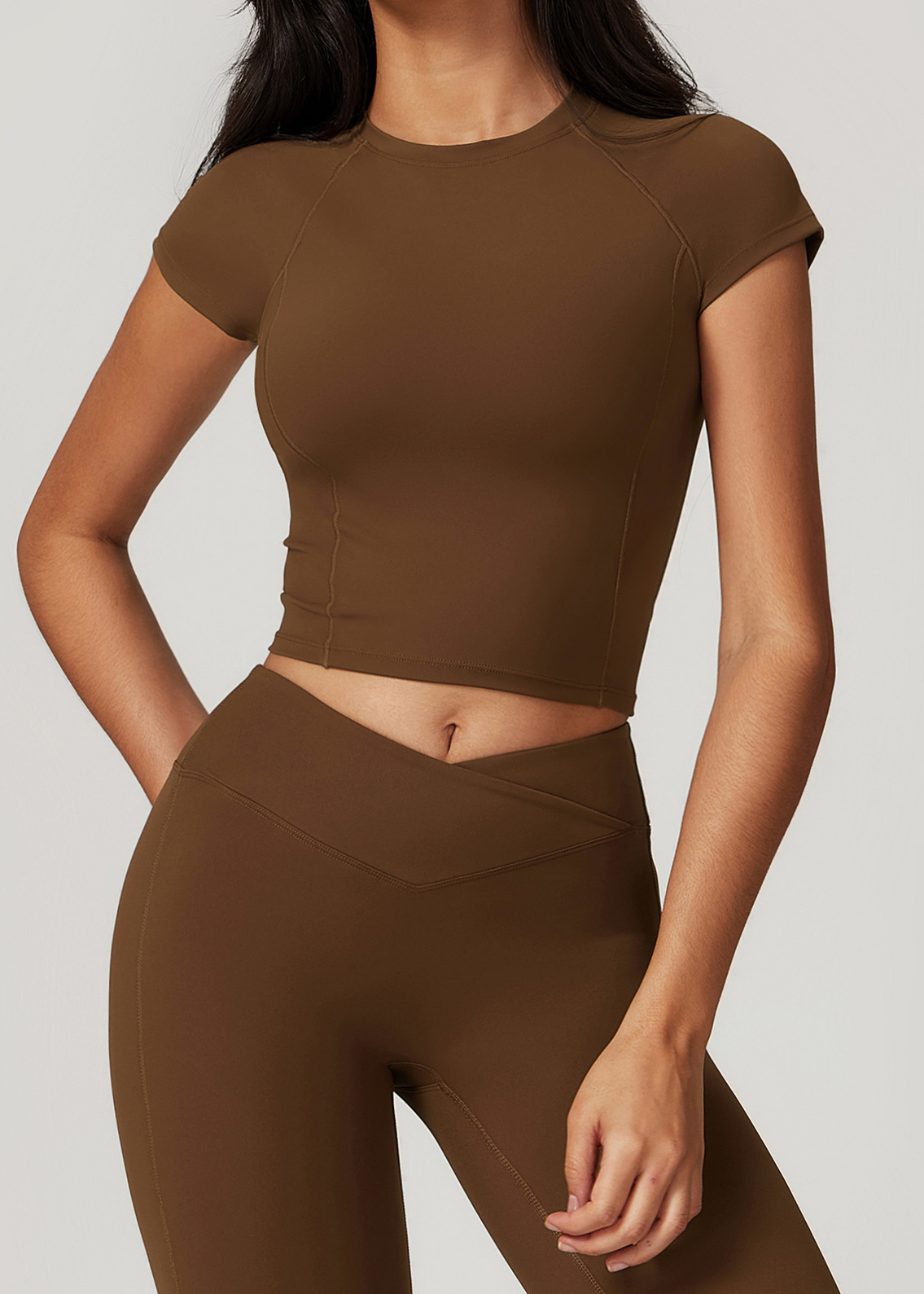 Customized Eco-friendly Recycled Short Sleeve Running Fitness T-Shirt