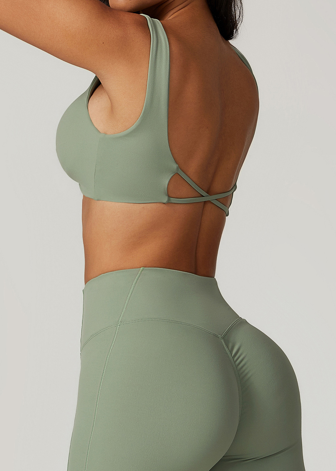 [Copy]Customized Seamless Cross Back Yoga Bra