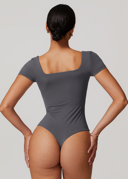 Customized Brushed Skinny Tunic Bodysuit