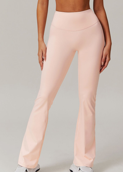 Customized Fitness wide-leg flared pants