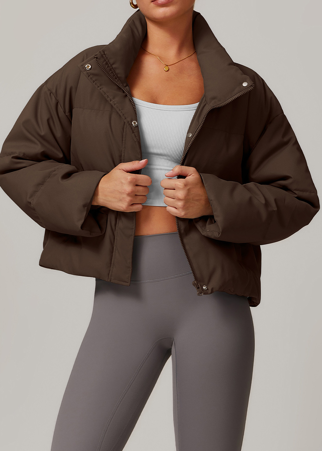 Customized Warm down jacket white duck down