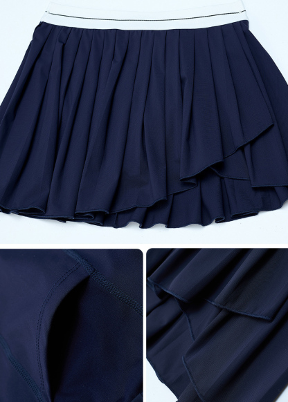 Custom pleated tennis skirt