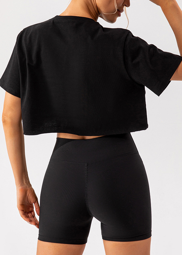 Customized Casual Sports Short Sleeve Yoga Wear