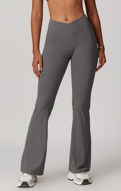 Customized  cross high waist yoga pants