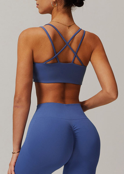 Customized Quick dry yoga shorts fake two piece