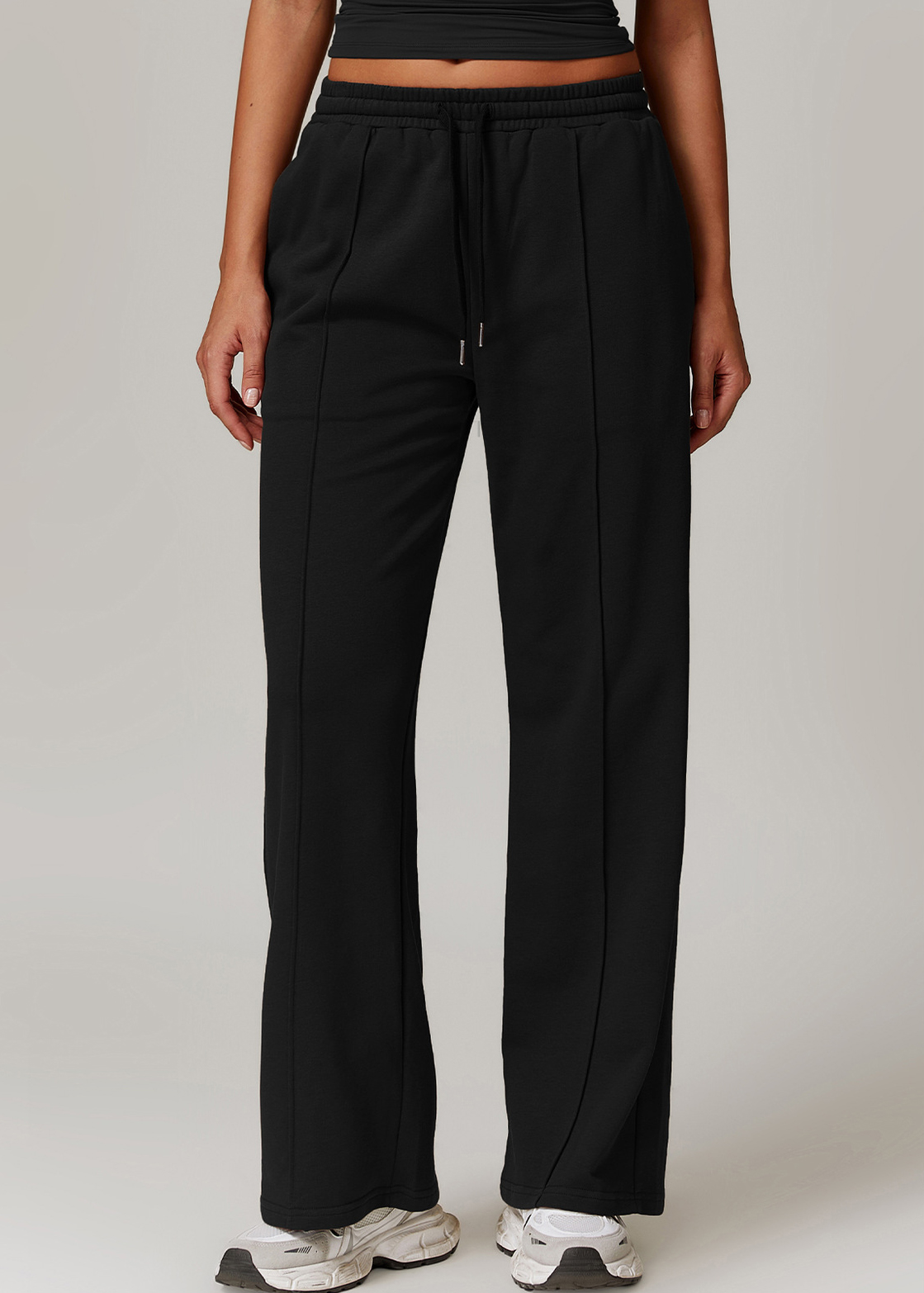 Customized High-waisted loose sports sweatpants