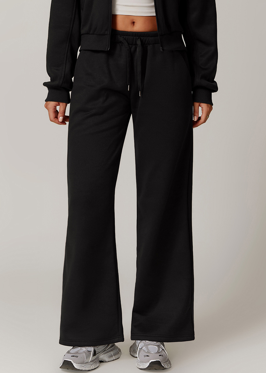 Customized Loose fleece sports sweatpants