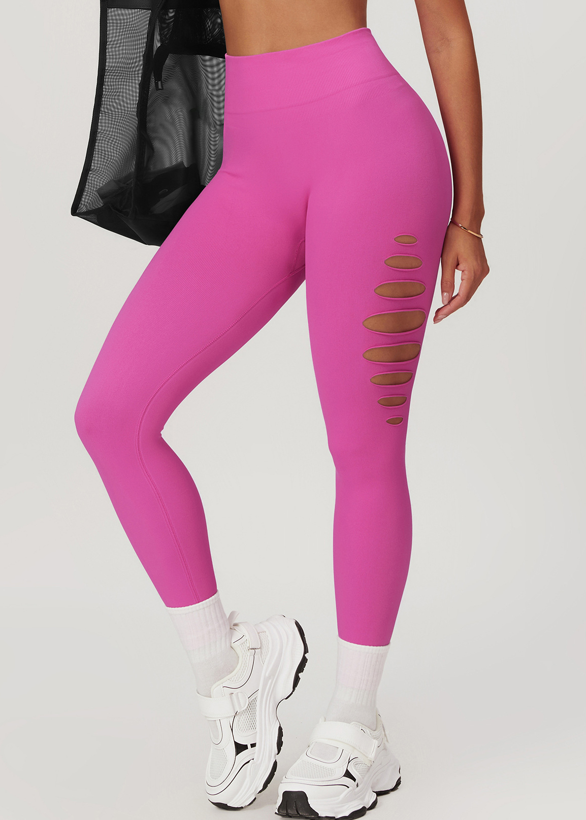 customized Cutout Seamless Skinny Yoga Pants
