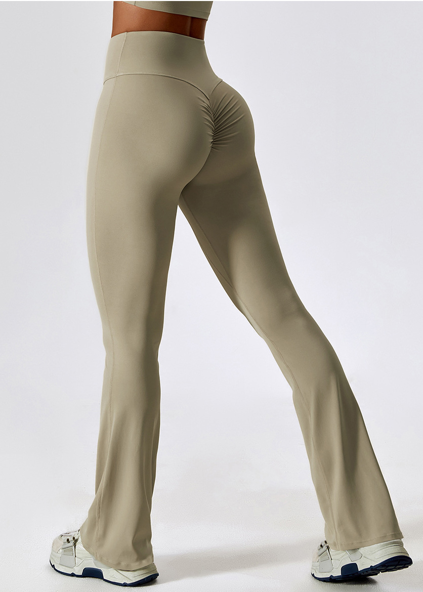 Customized Skinny and Hip Lifting Yoga Flared Pants