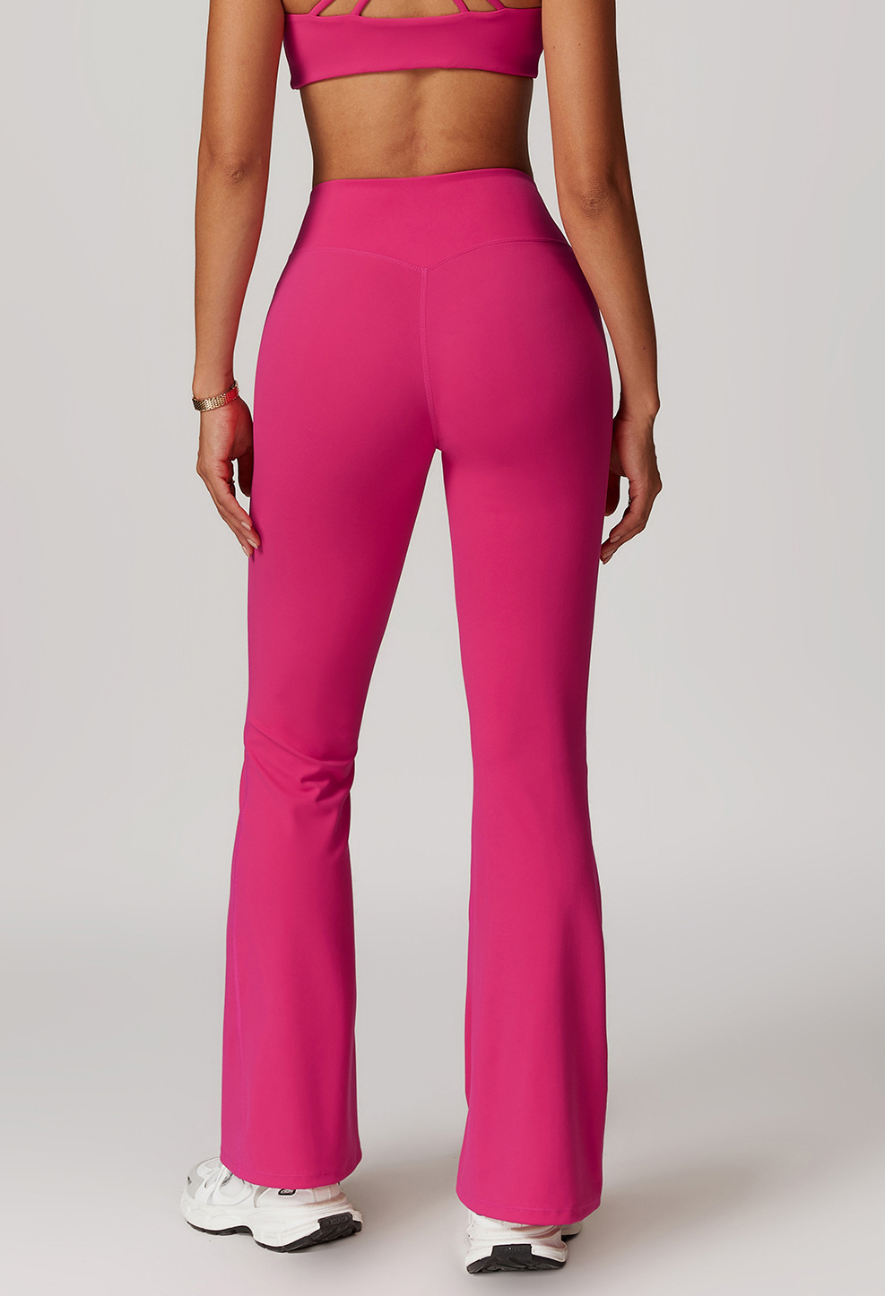 Customized  cross high waist yoga pants