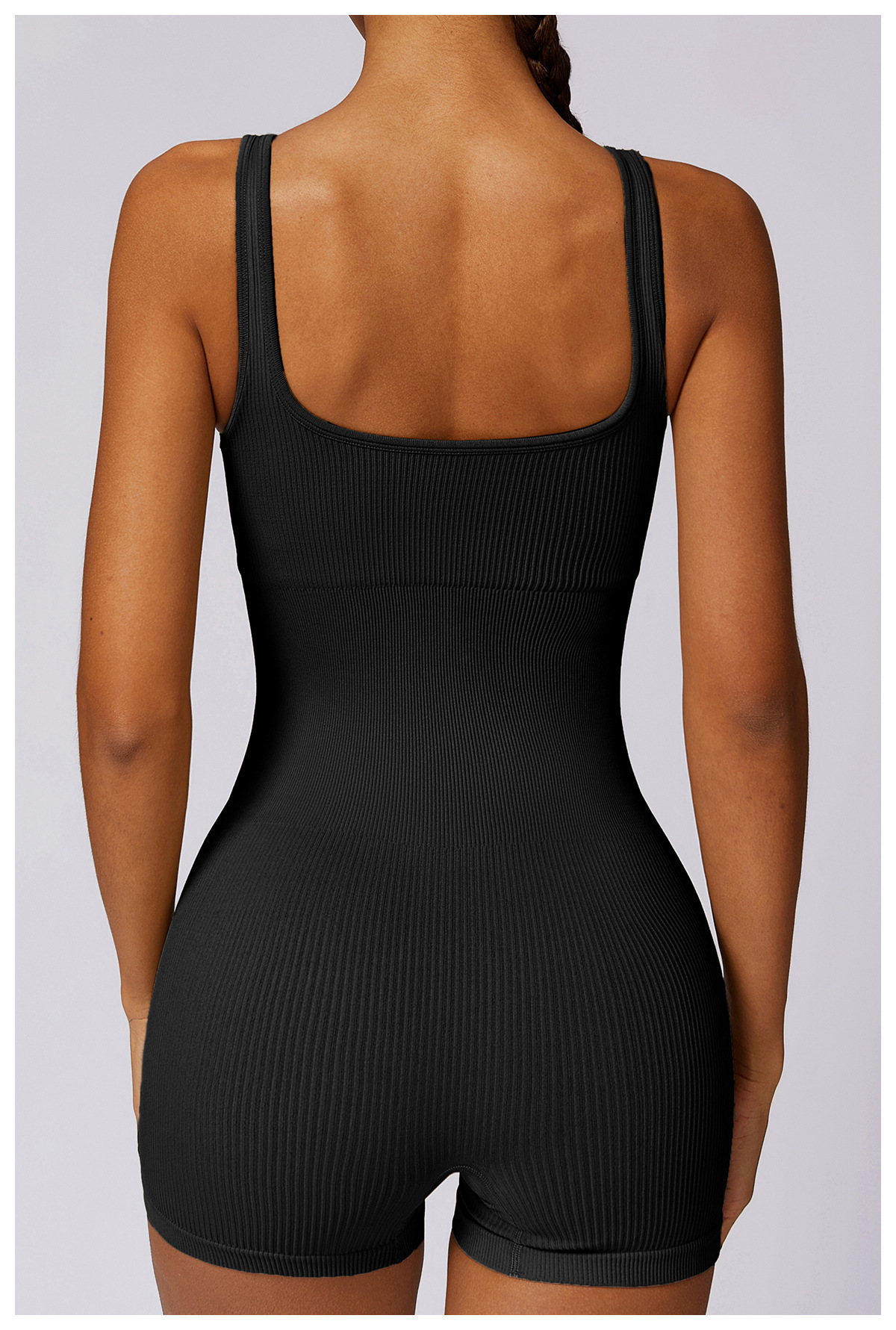Customized High Strength Seamless Backless One-piece Yoga Wear
