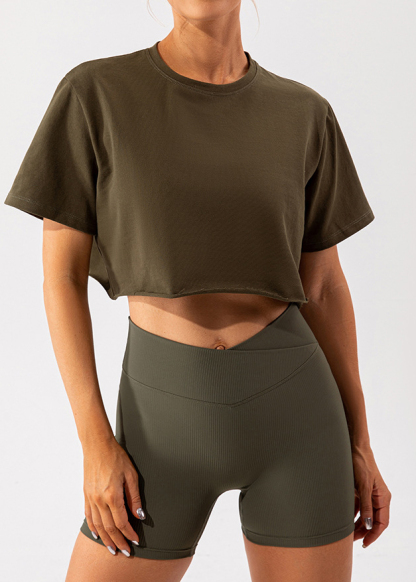 Customized Casual Sports Short Sleeve Yoga Wear