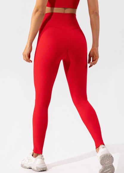 Customized Threaded Skinny Hip Lifting Running Sweatpants