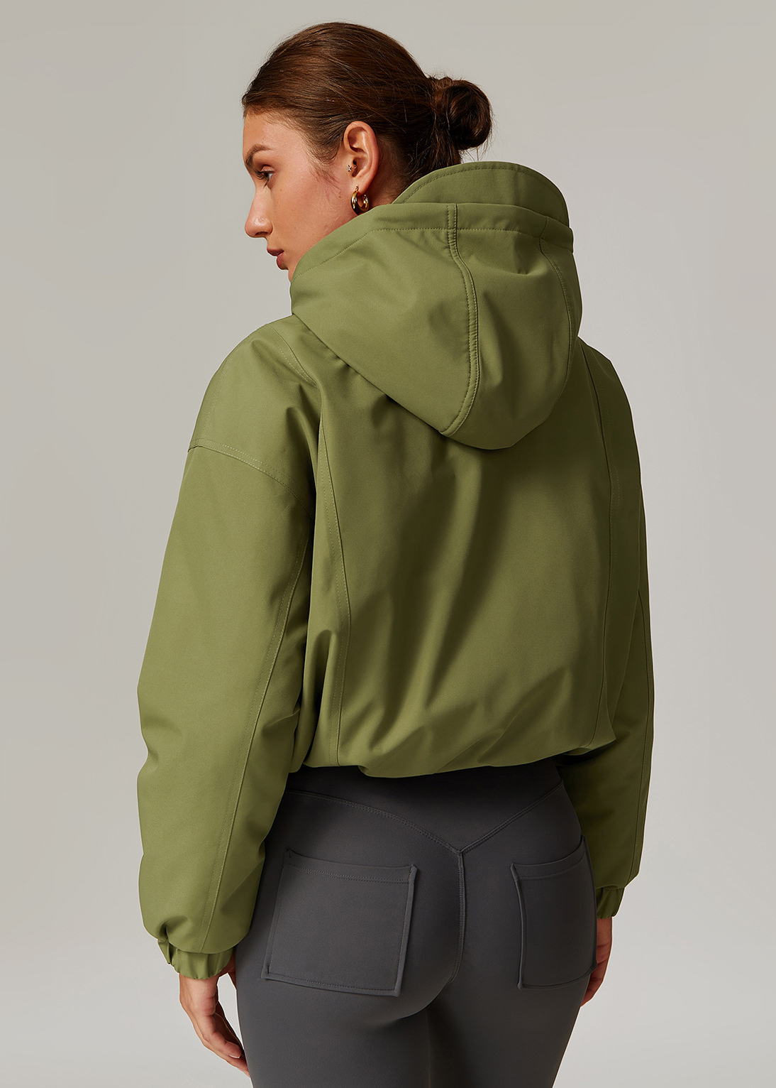 Customized White duck down jacket