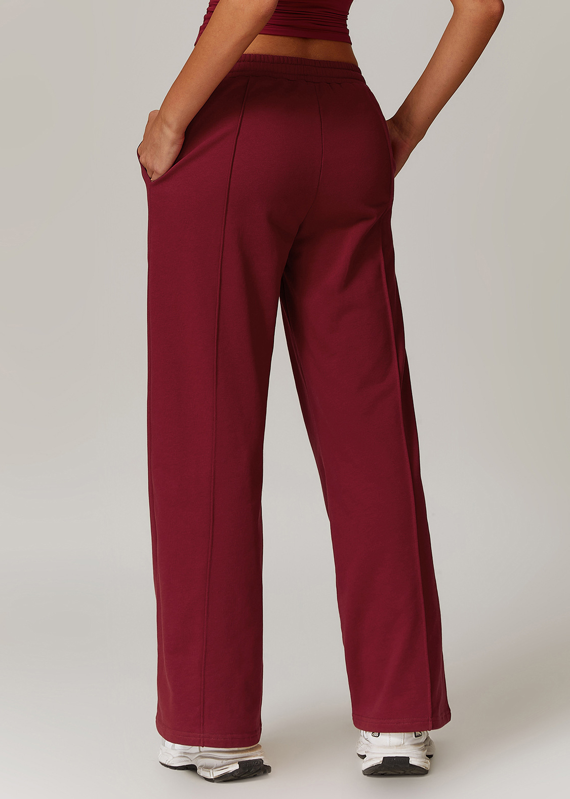 Customized High-waisted loose sports sweatpants