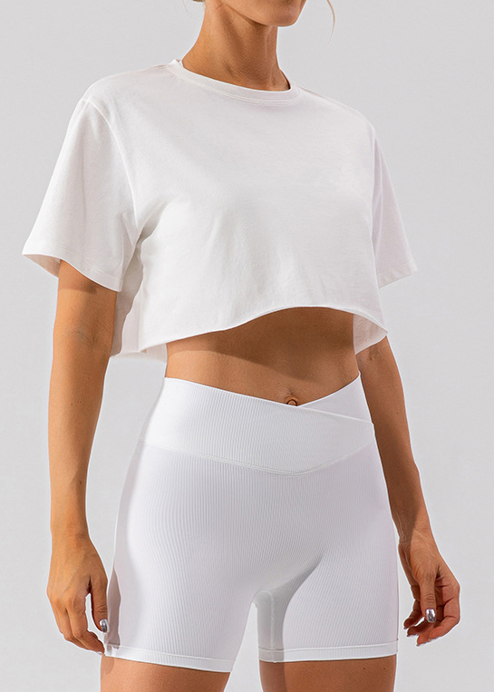 Customized Casual Sports Short Sleeve Yoga Wear