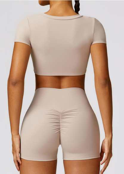 Customized Brushed High Strength Tight Yoga Wear