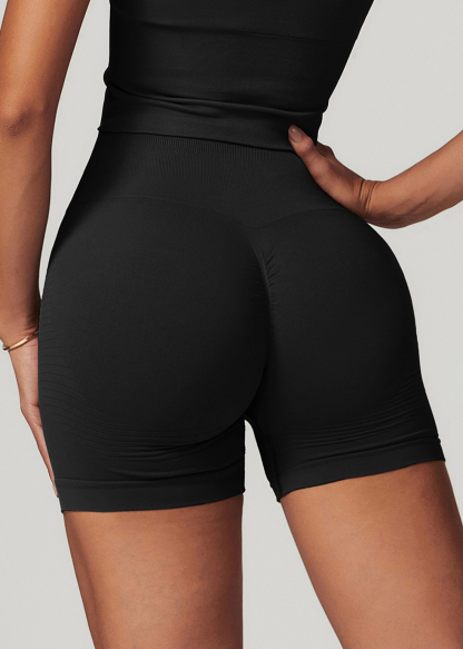Customized Seamless Skinny High Waist Yoga Shorts