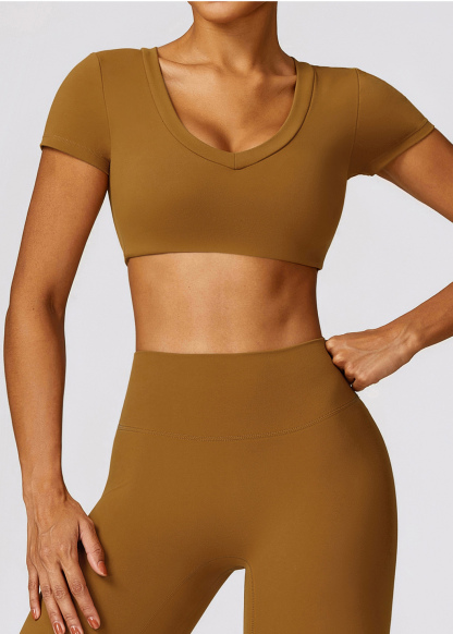 Customized Brushed High Strength Tight Yoga Wear