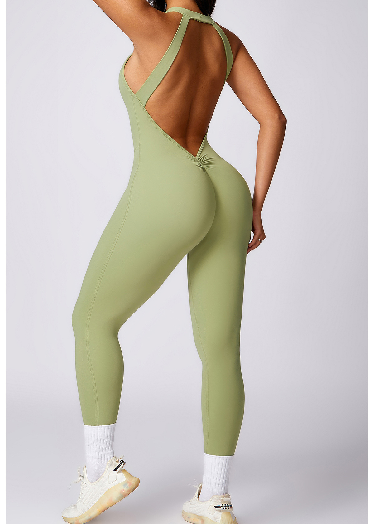 Customized Hip Lift Back One-piece Yoga Wear