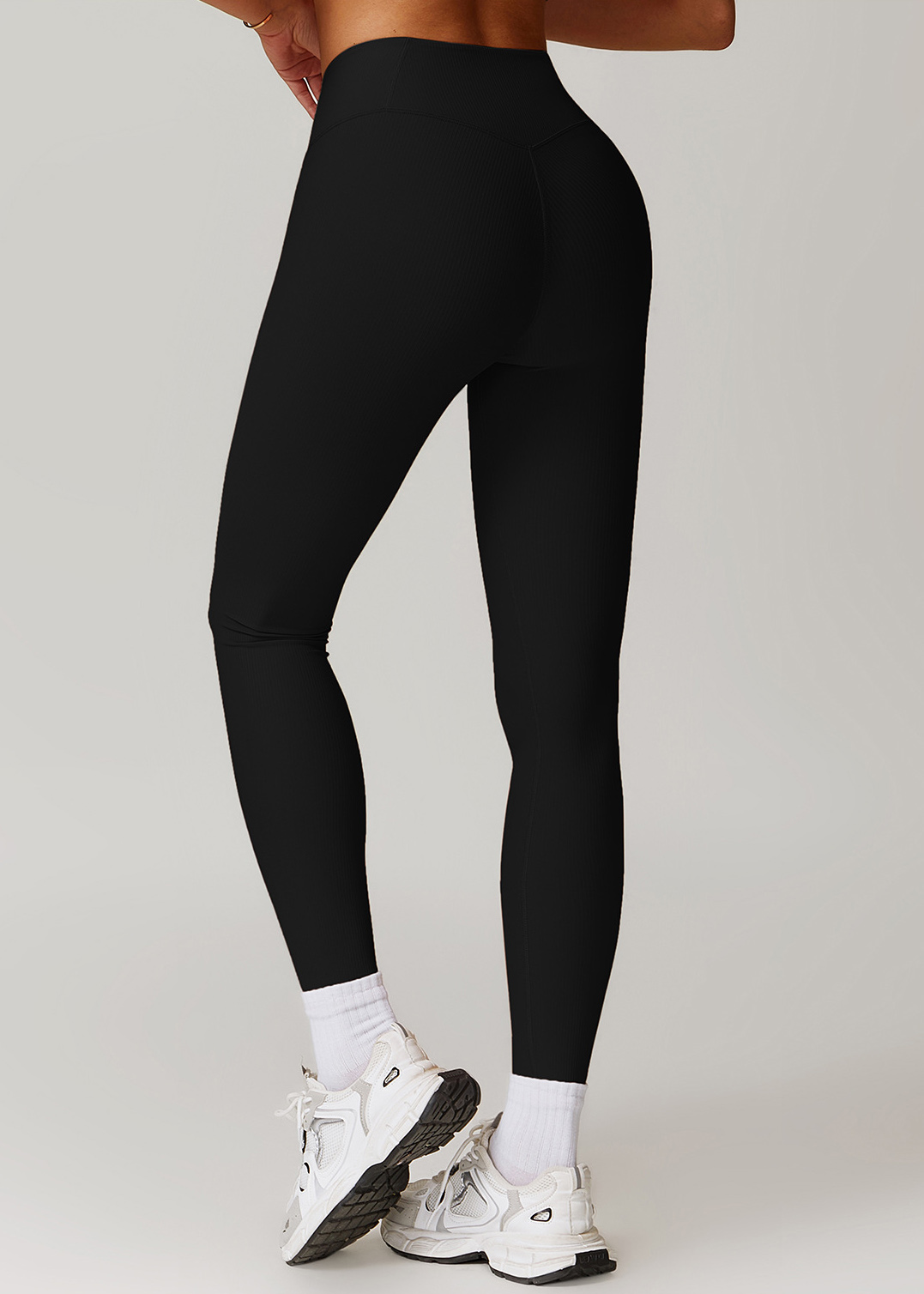 Customized Threaded hip-lifting high-waisted yoga pants