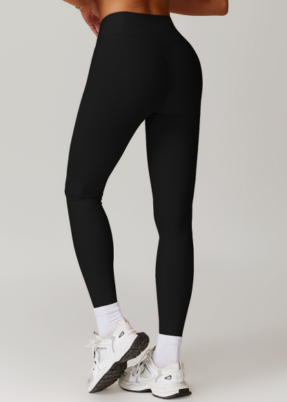 Customized Threaded hip-lifting high-waisted yoga pants
