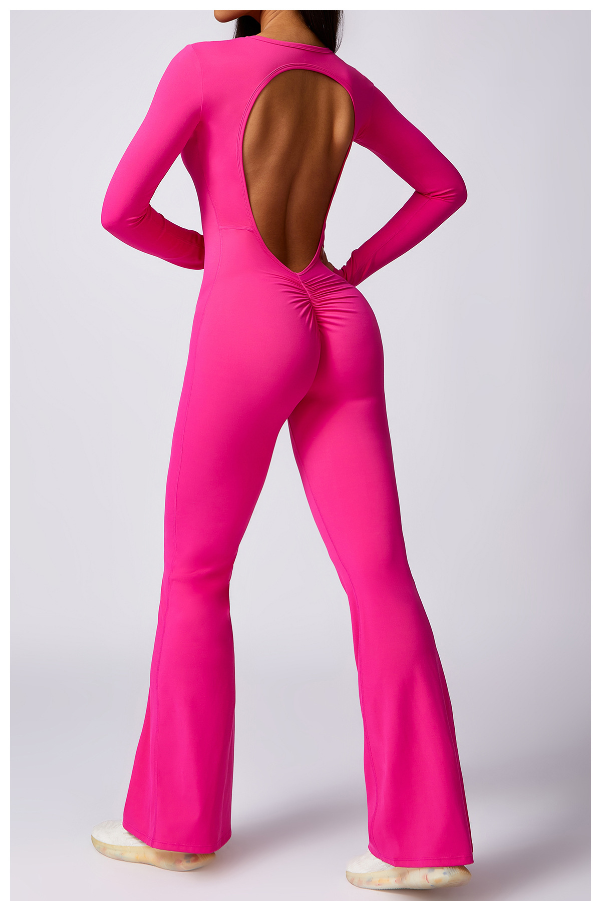 Customized Quick Dry Hip Lift Back Yoga Bodysuit