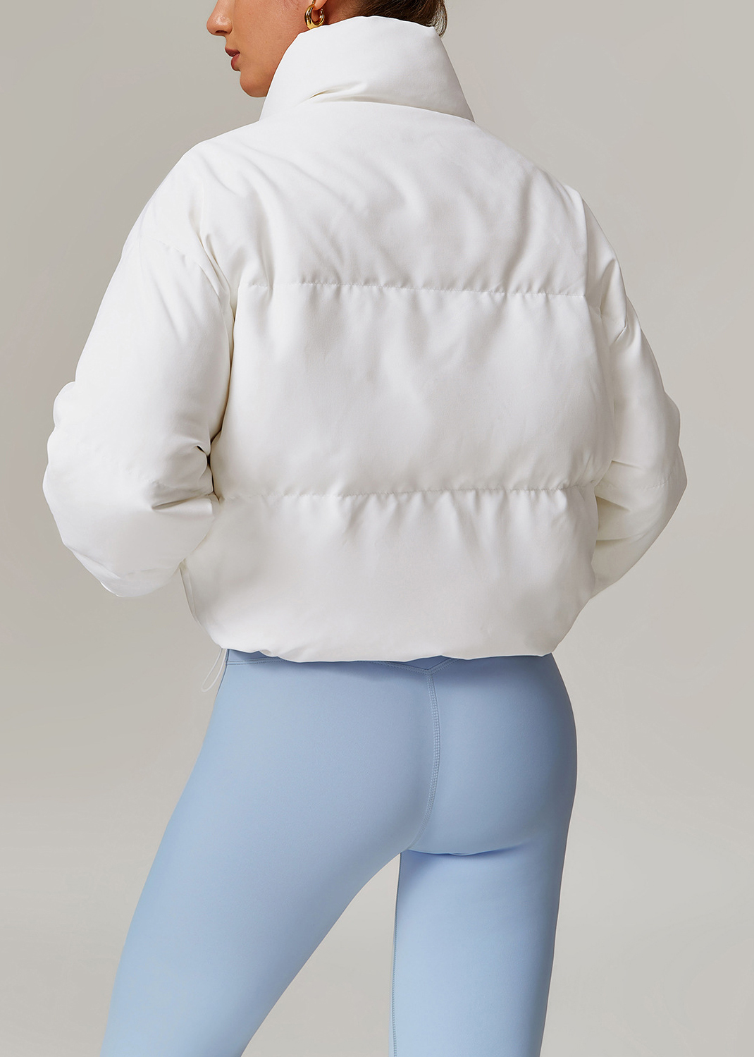 Customized Warm down jacket white duck down