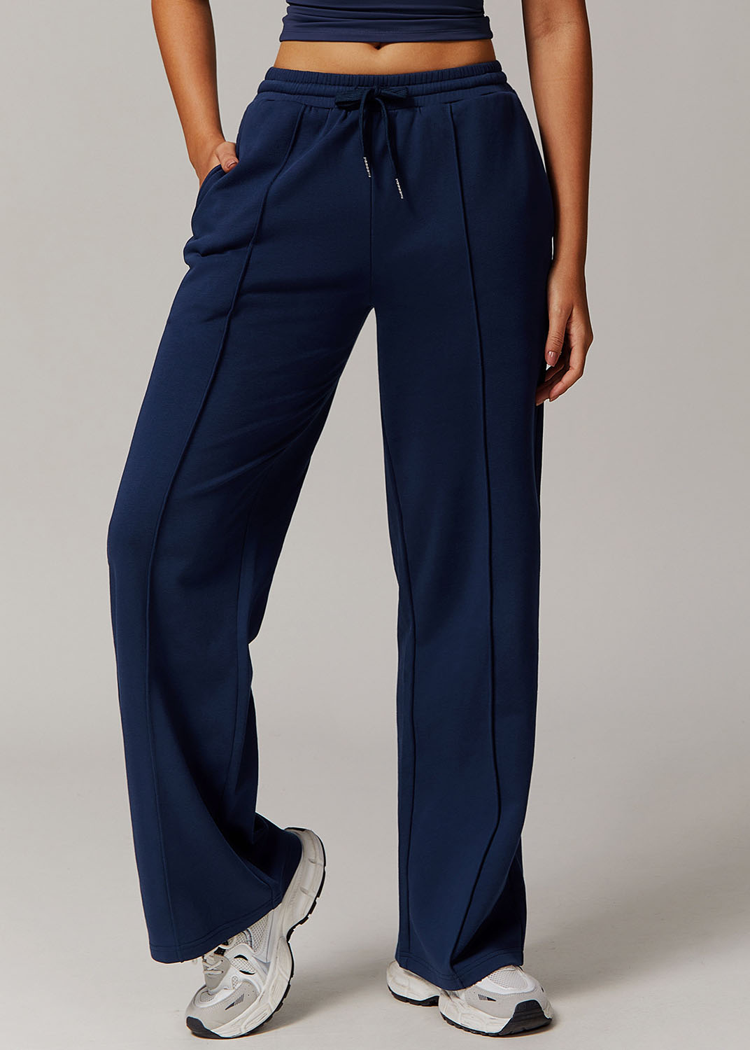 Customized Pocket straight-leg casual pants