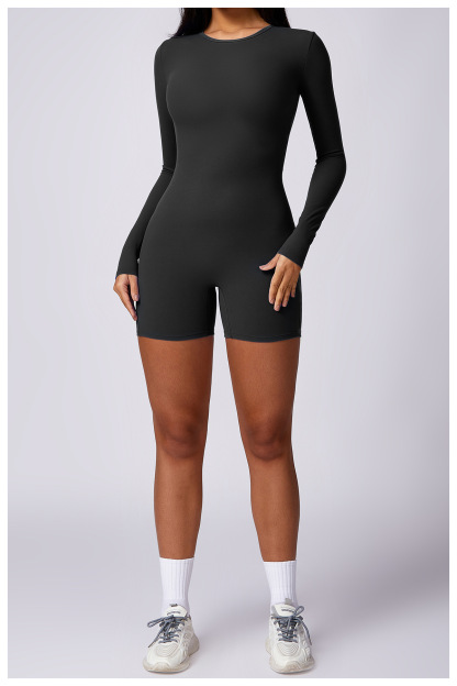 Customized Quick Dry Hip Lift Back Yoga Bodysuit