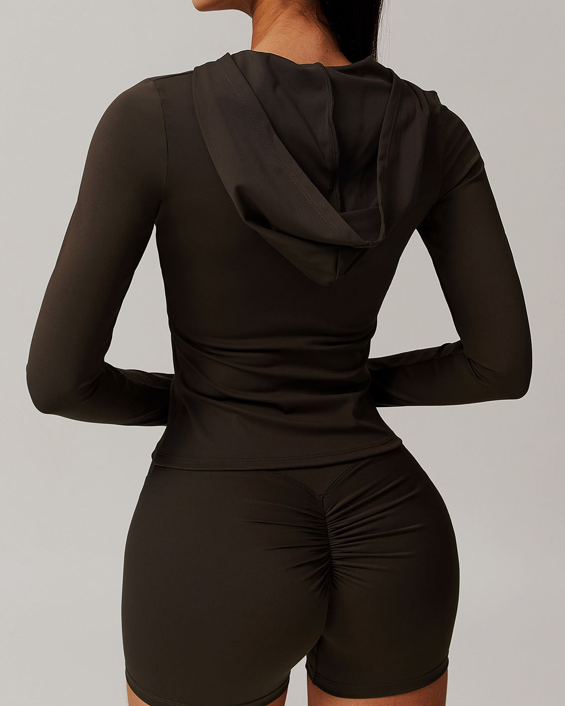 Customized Zippered Brushed Fit Long Sleeve Sport Jacket