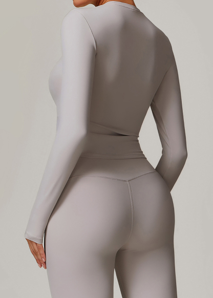 Customized Plush fitness long sleeves