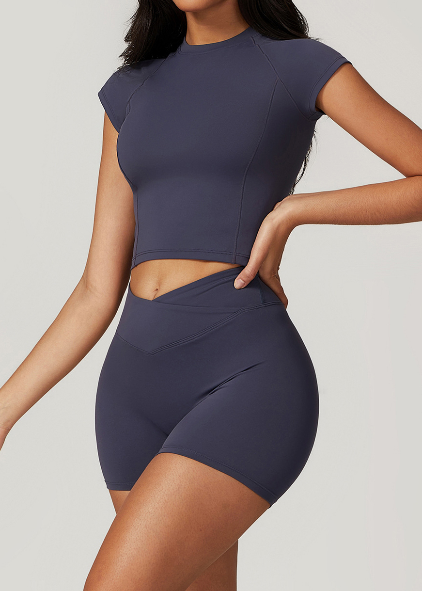 Customized Eco-friendly Recycled Short Sleeve Running Fitness T-Shirt