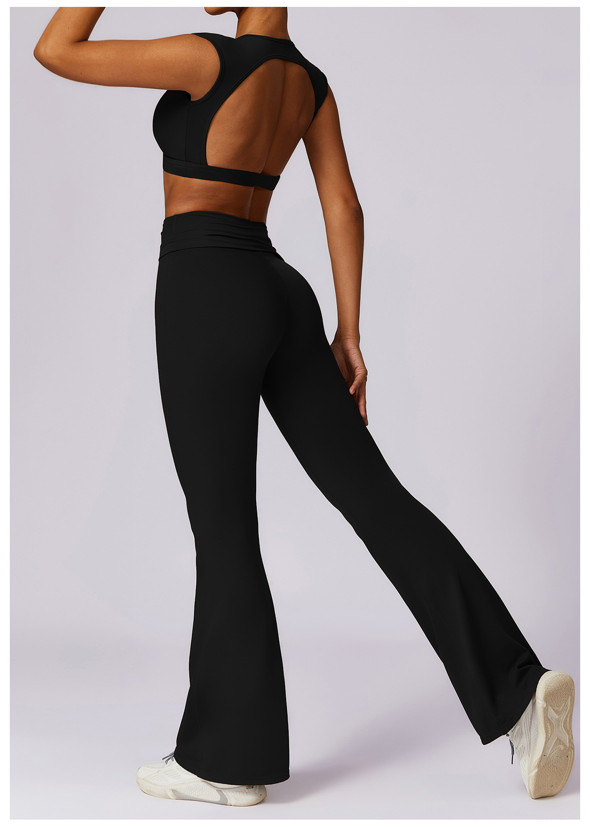 Customized Casual Wide Leg Skinny Yoga Pants