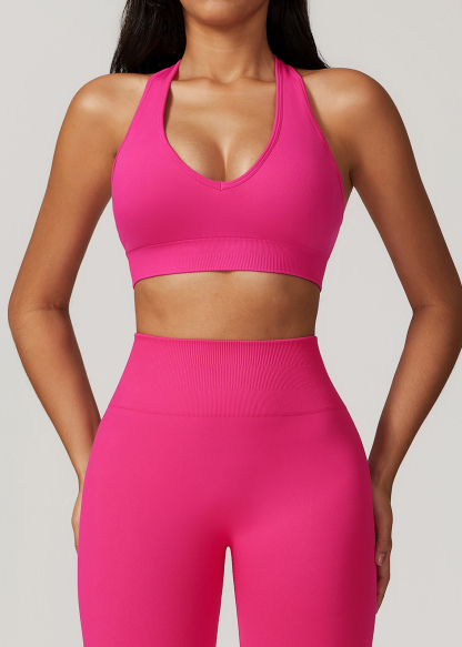 Customized Seamless Yoga Bra Nude